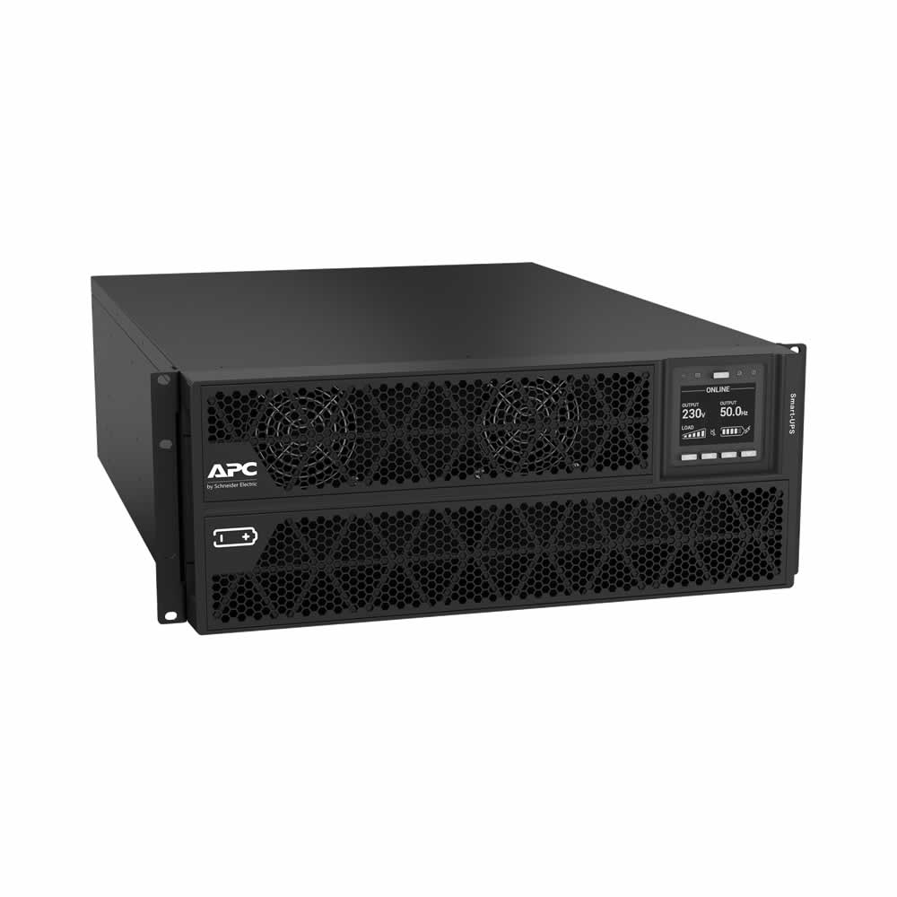 ALDEX GROUP | APC SMART-UPS ON-LINE, 5 KVA/5 KW, RACK/TORRE, 230 V, 2 TOMAS IEC C13 + 1 IEC C19 + CABLE DURO DE 3 HILOS (H+N+E), TARJETA DE RED, KIT DE RIEL NO INCLUIDO